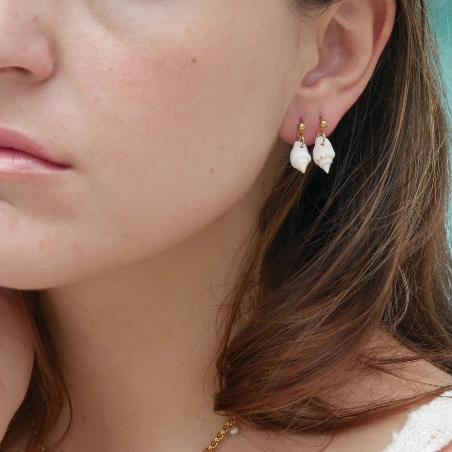 The Seashell Studs