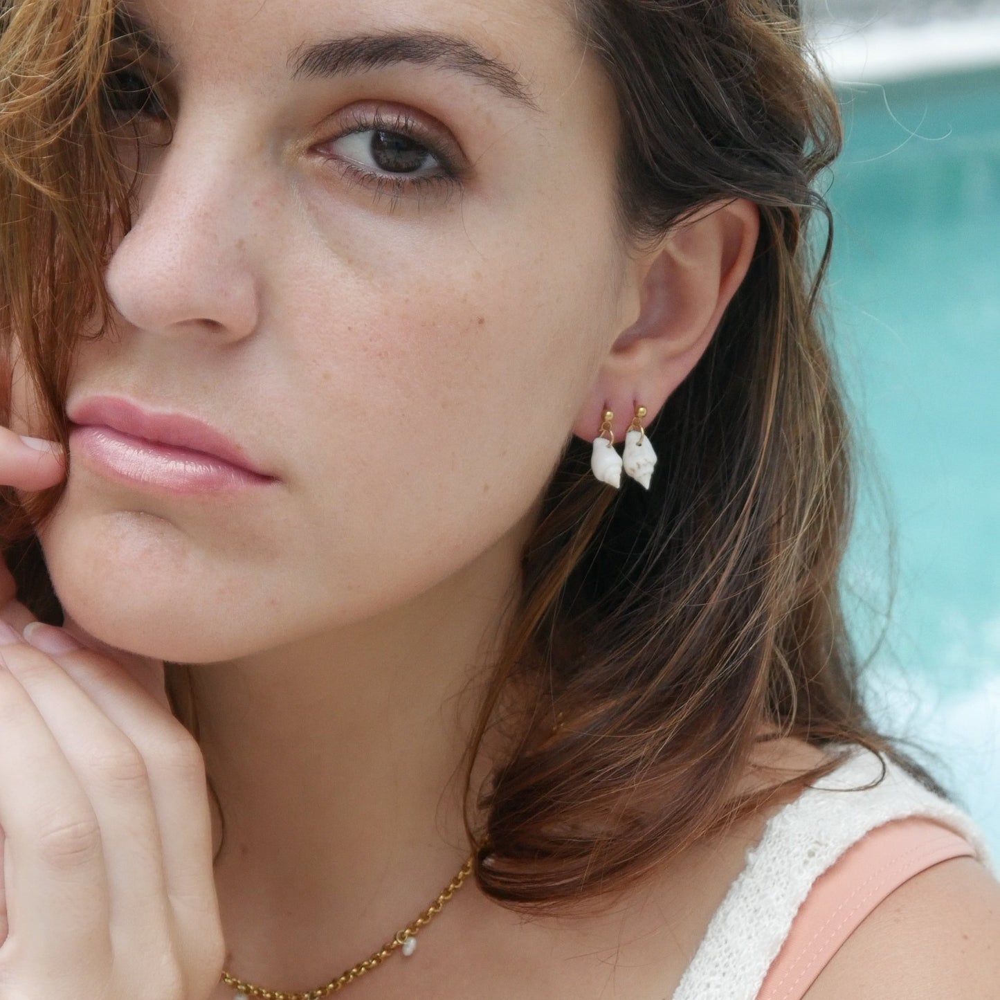 The Seashell Studs