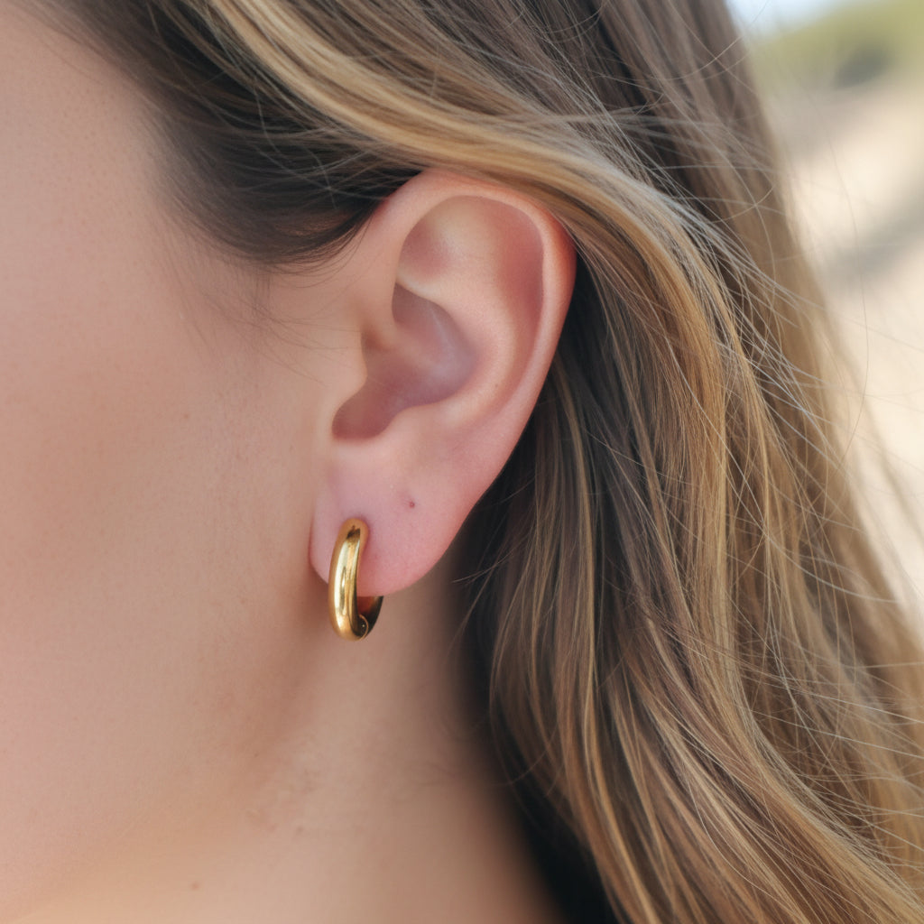 Small Gold Hoops