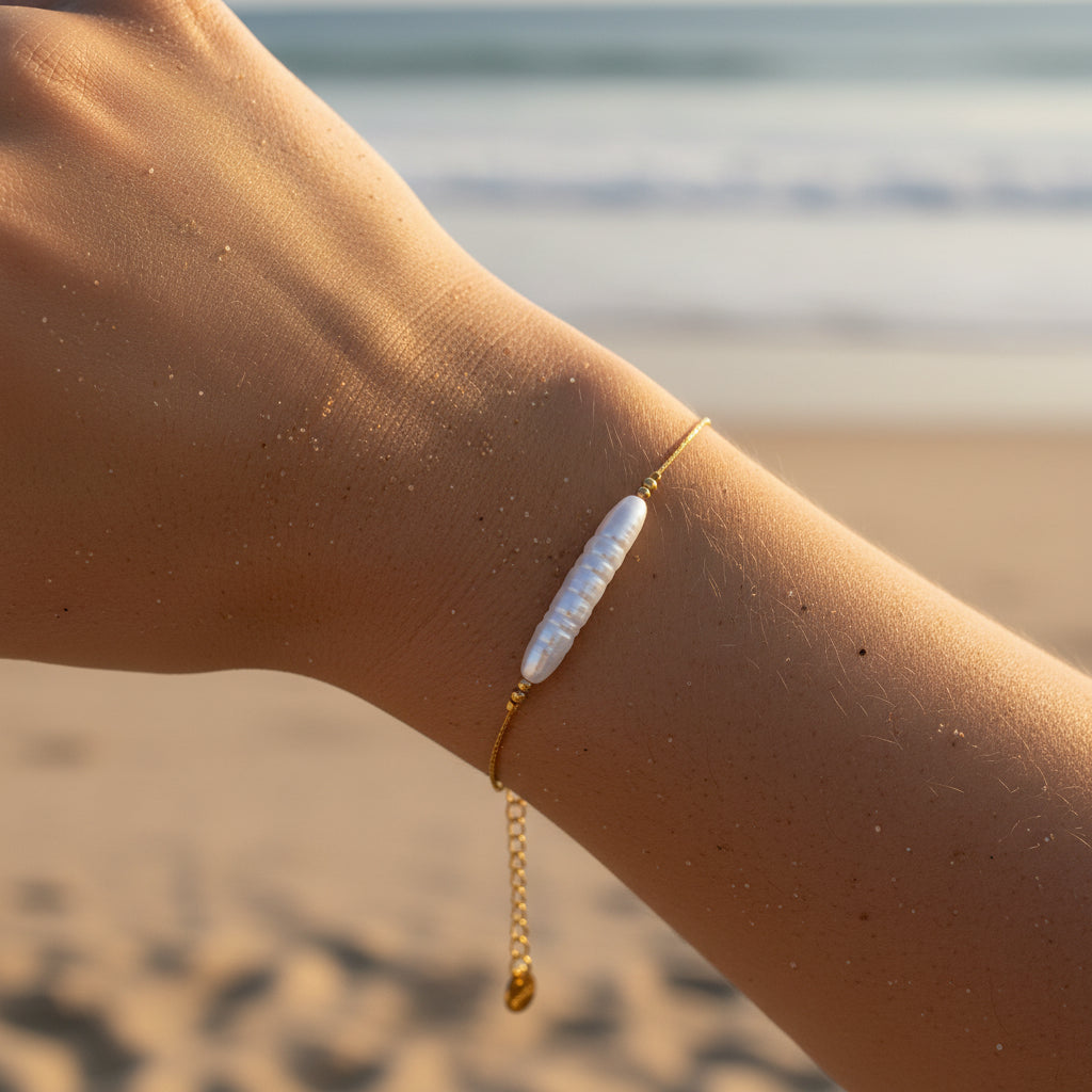 Barre Pearl Bracelet