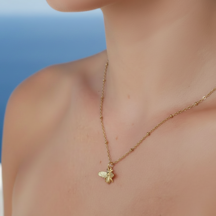 Honey Bee Necklace