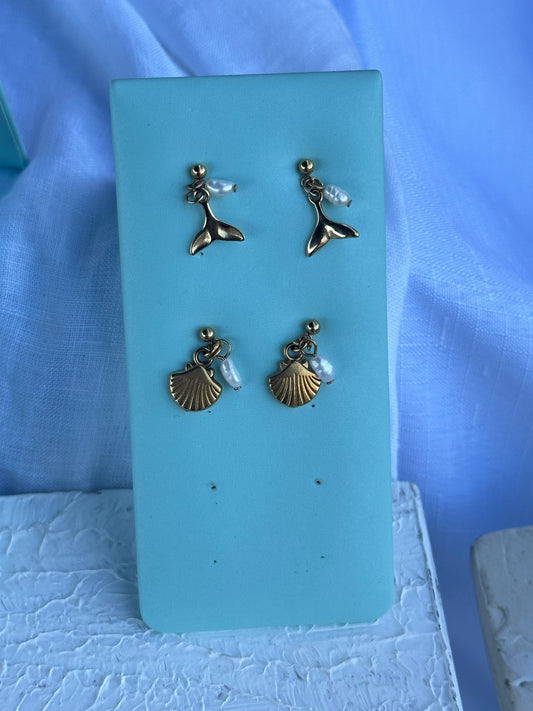 Studs with Pearl