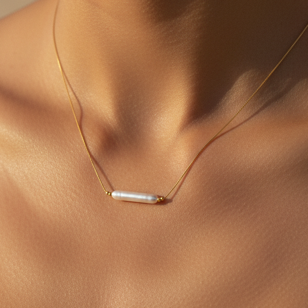 Barre Pearl Necklace