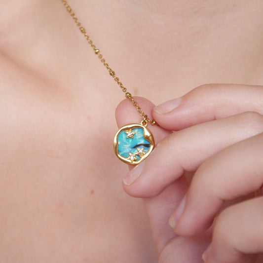 The Blue Lagoon Necklace