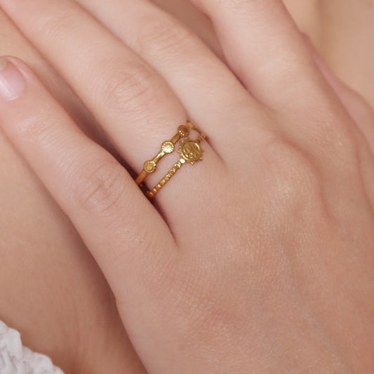The Sunflower Field Ring