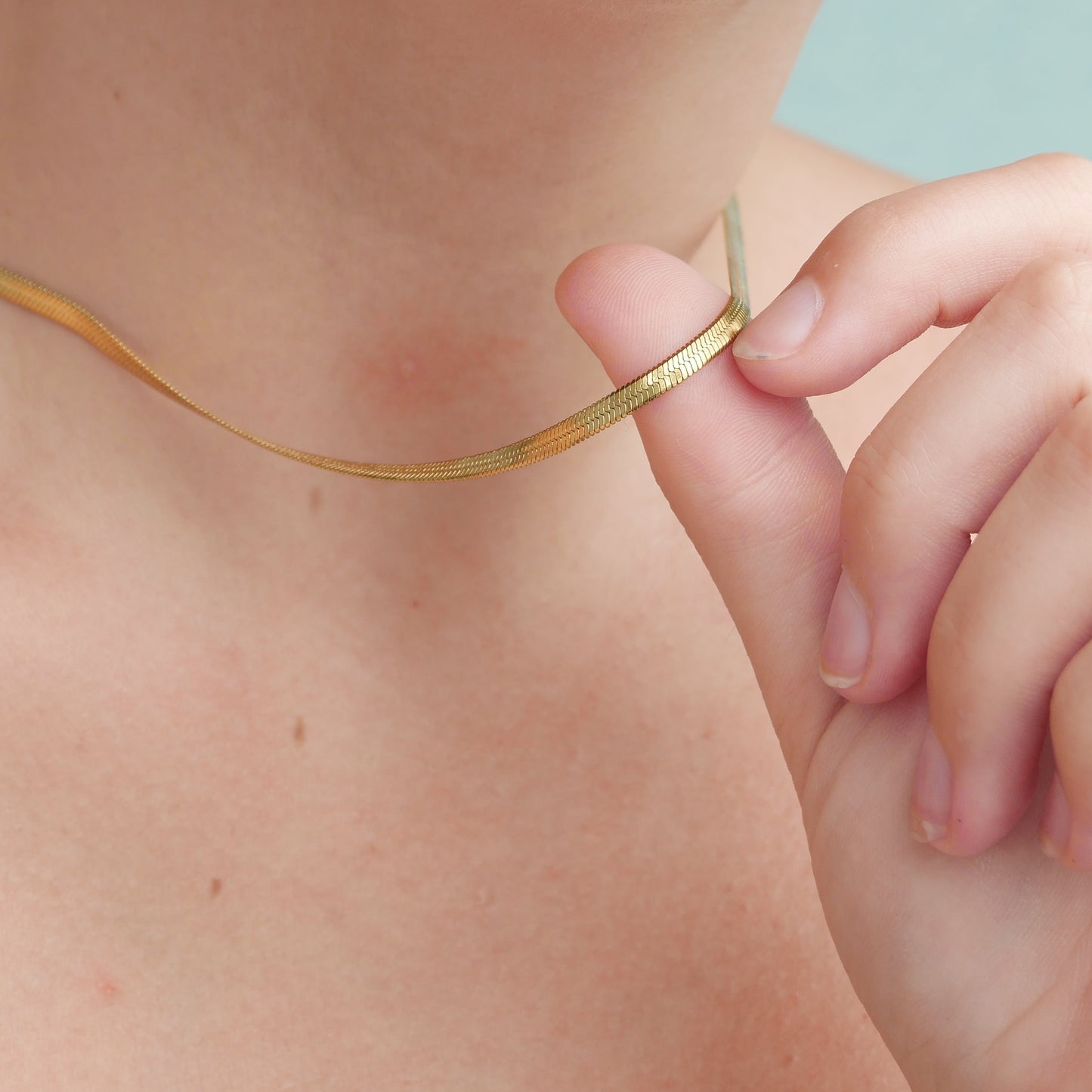 The Snake Chain Necklace