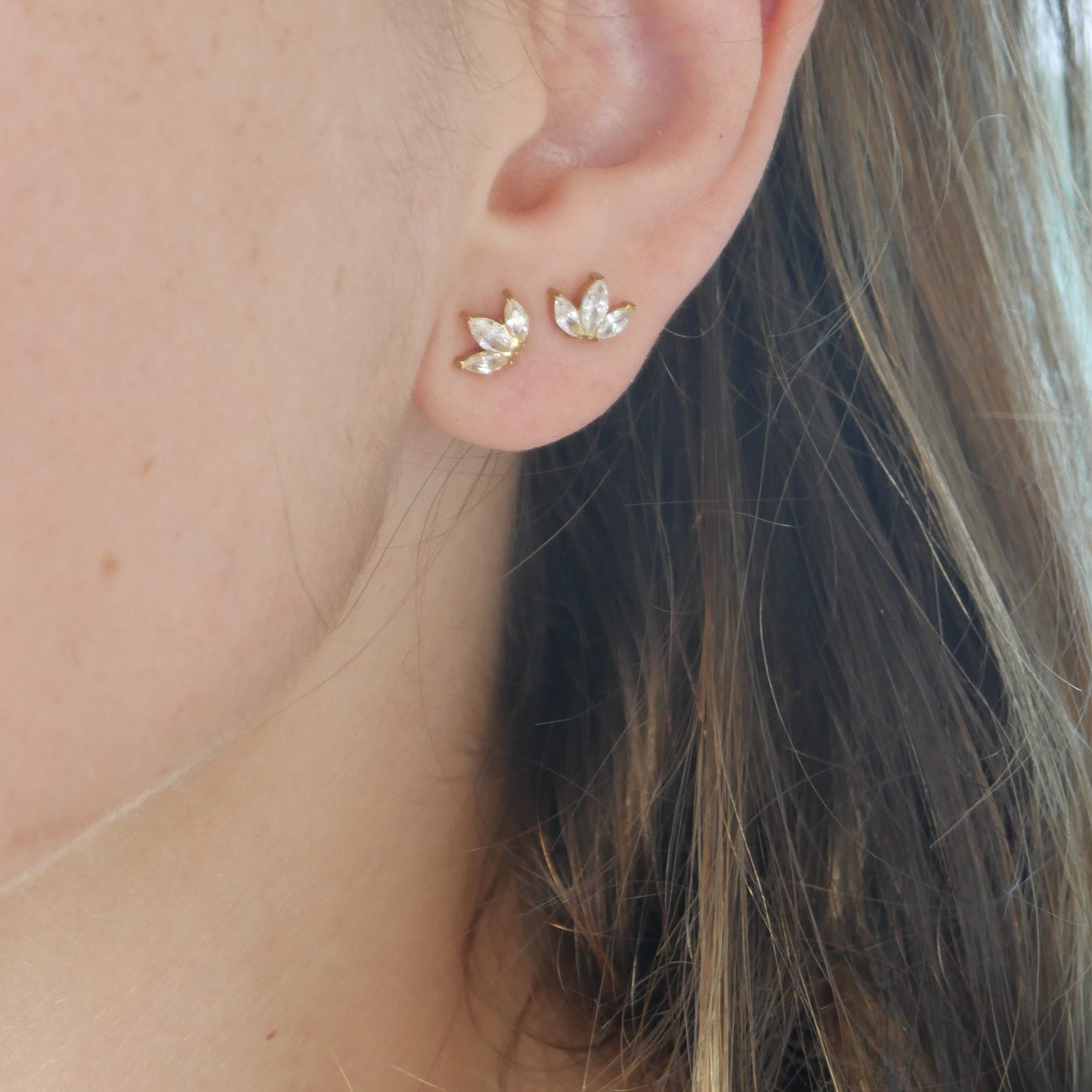 The Water Lily Studs