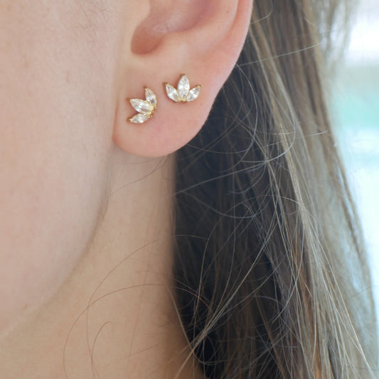 The Water Lily Studs