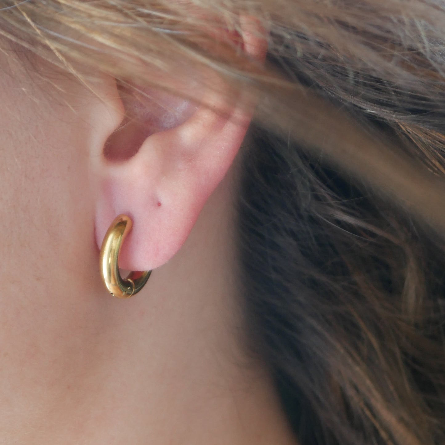 Small Gold Hoops