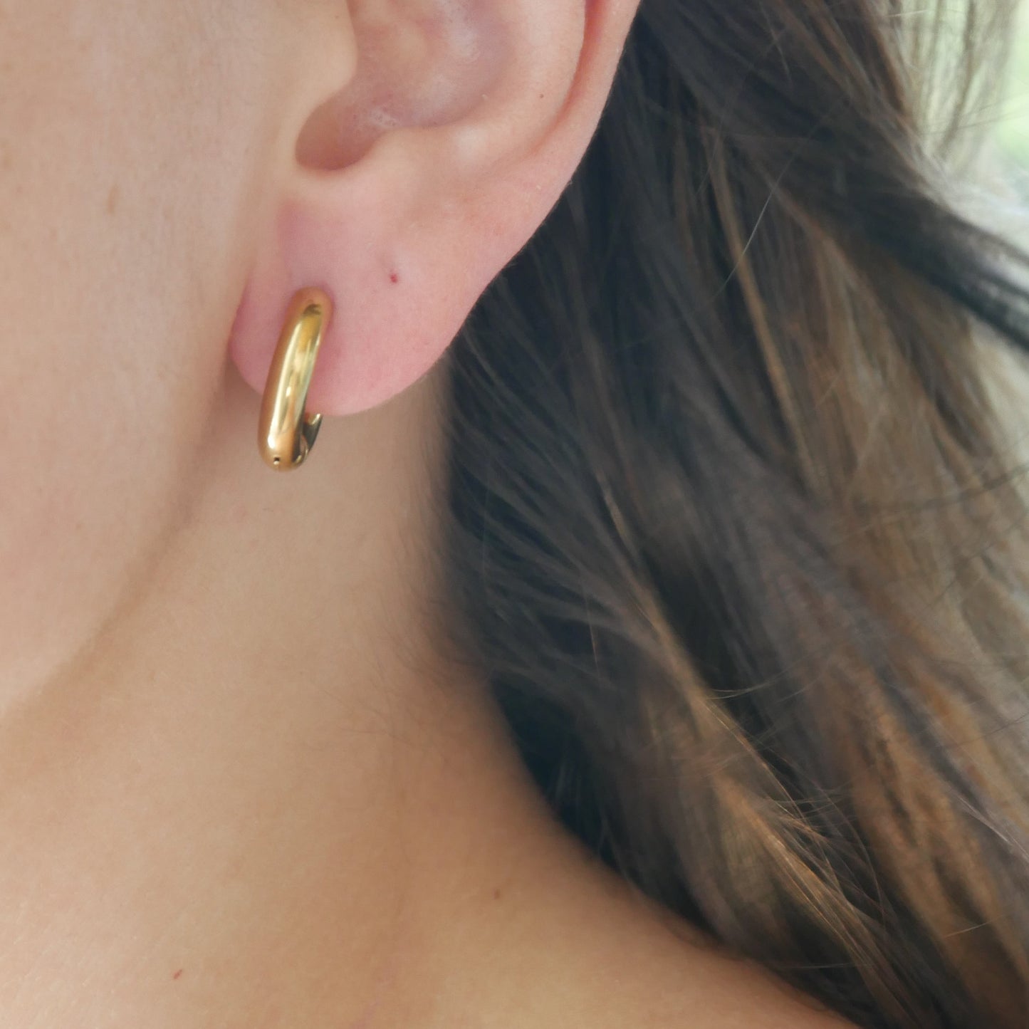 Small Gold Hoops