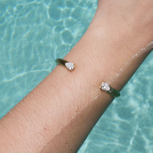 The Sea Diamonds Bangle