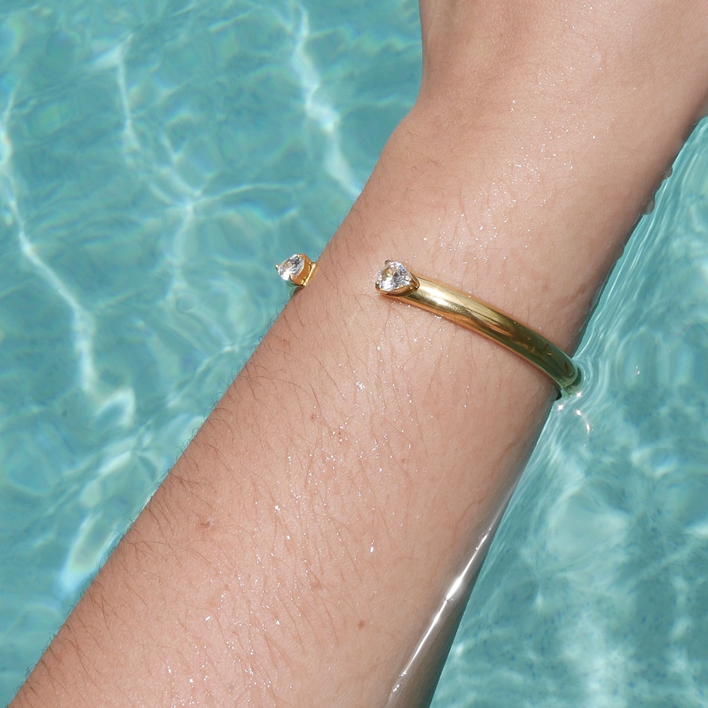 The Sea Diamonds Bangle