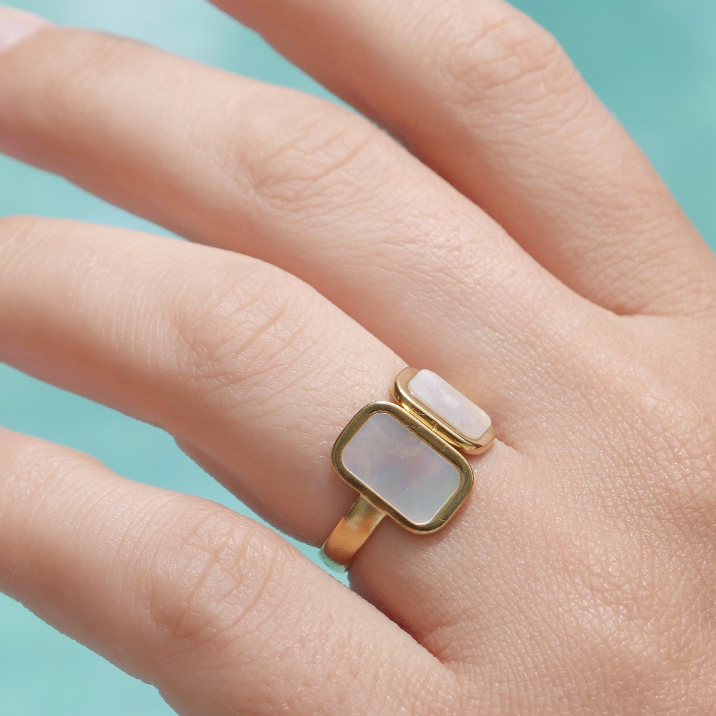 The Mother of Pearl Ring