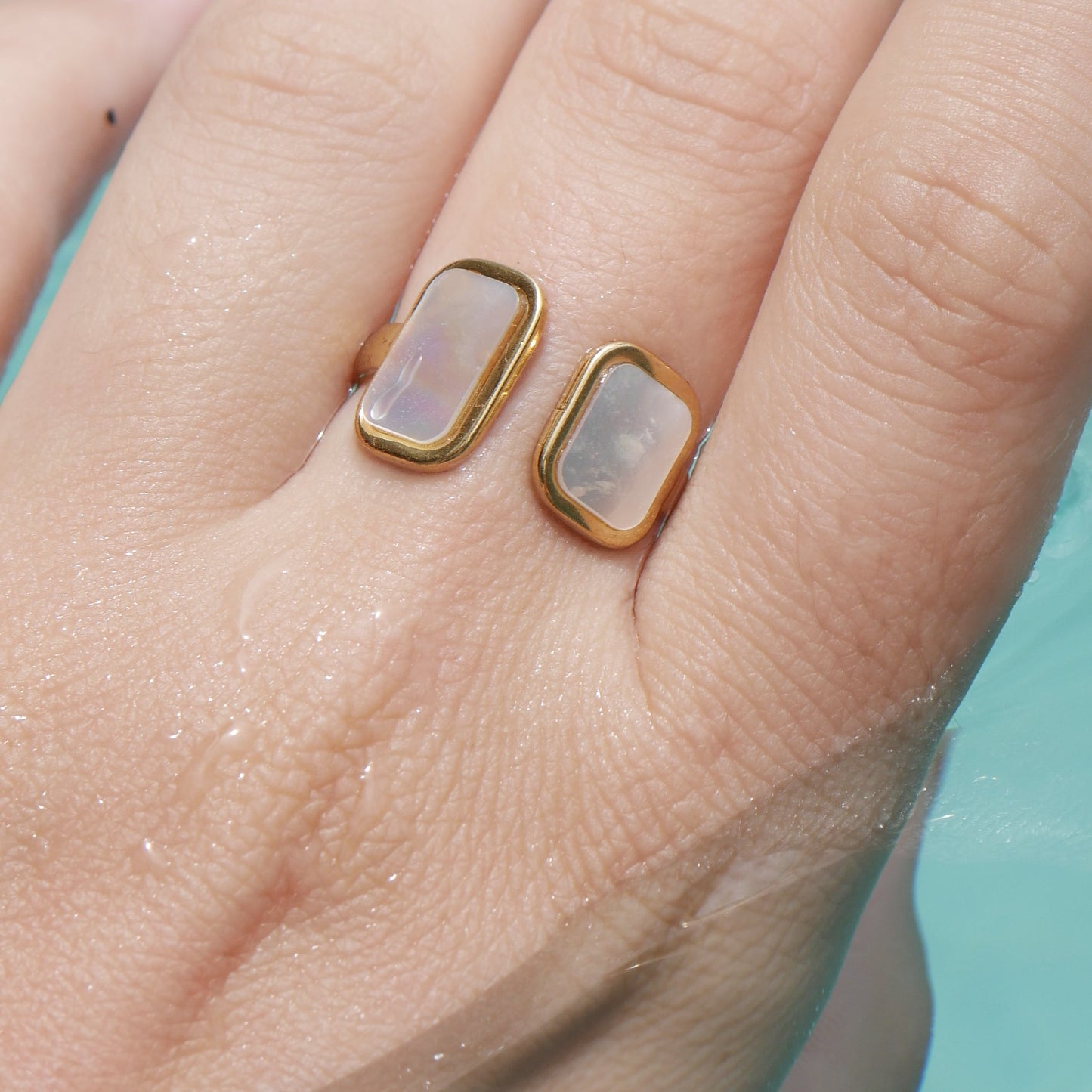 The Mother of Pearl Ring