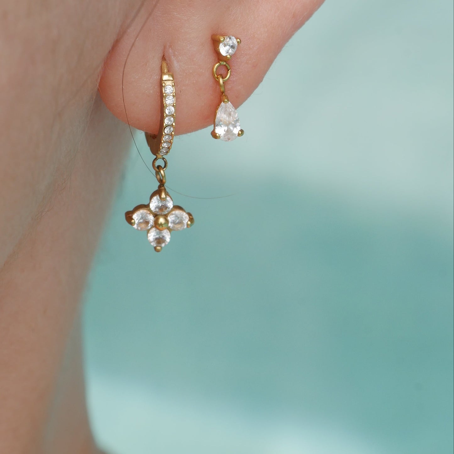The Forget me Not Studs